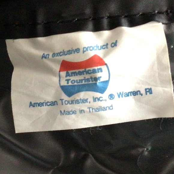 American Tourister - Black Canvas Travel Bag - Picture 13 of 15